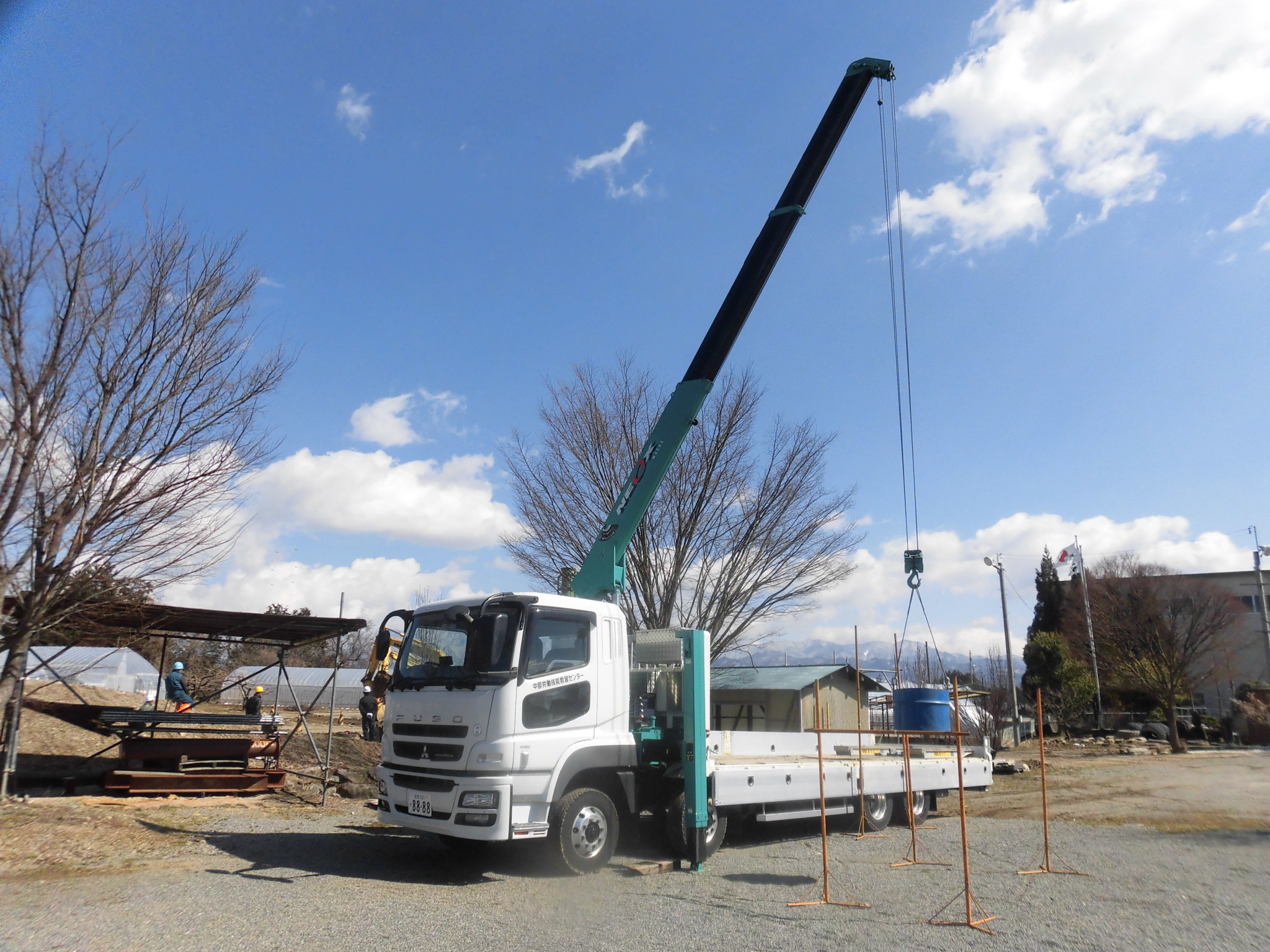 〇小型移動式クレーン運転技能講習（つり上げ荷重5t未満）（飯田会場） @ 中部労働技能教習センター　飯田会場